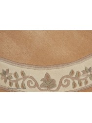 Classica Apricot Circle Rug - Thumbnail - 7