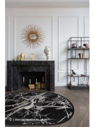 Marbelito Dark Mix Oval Rug - Thumbnail - 2