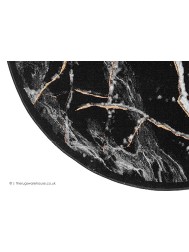 Marbelito Dark Mix Oval Rug - Thumbnail - 3