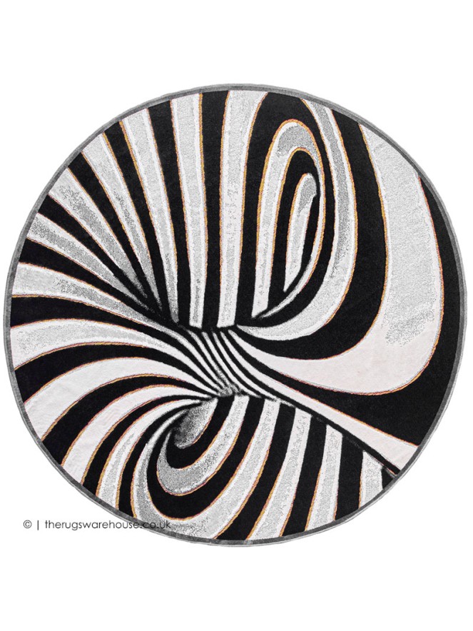 Optical Round Rug - 5