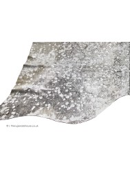 Lurex Grey Silver Rug - Thumbnail - 3