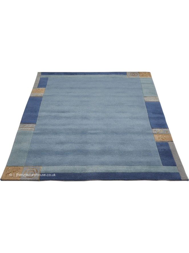 Manali Blue Rug - 9