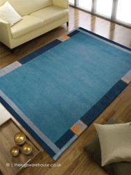 Manali Blue Rug - Thumbnail - 3