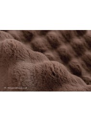 Foam Fur Brown Rug - Thumbnail - 3