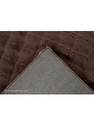 Foam Fur Brown Rug - Thumbnail - 4