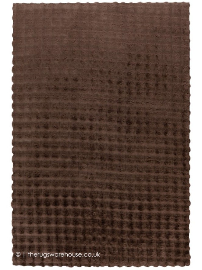 Foam Fur Brown Rug - 6