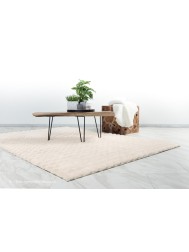 Foam Fur Ivory Rug - Thumbnail - 2