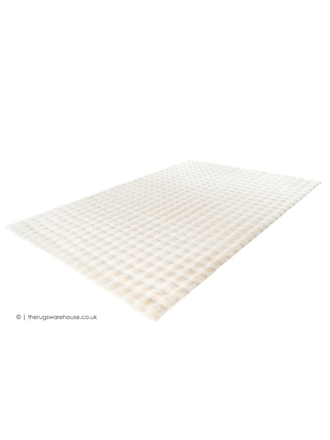 Foam Fur Ivory Rug - 5