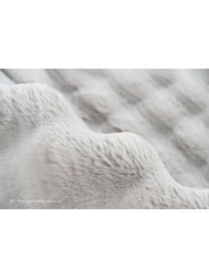 Foam Fur Silver Rug - Thumbnail - 3