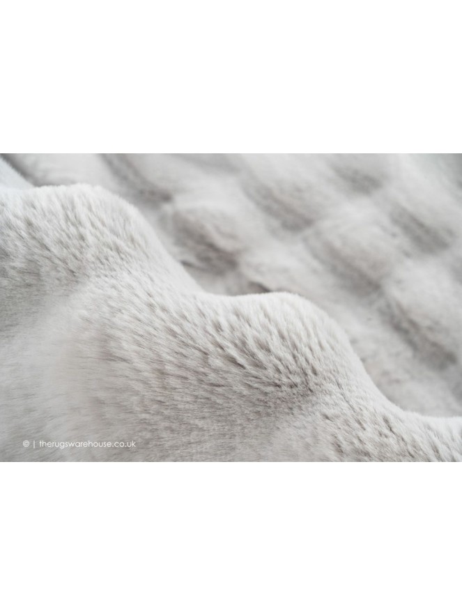 Foam Fur Silver Rug - 3