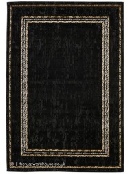 Heron Black Rug - Thumbnail - 6