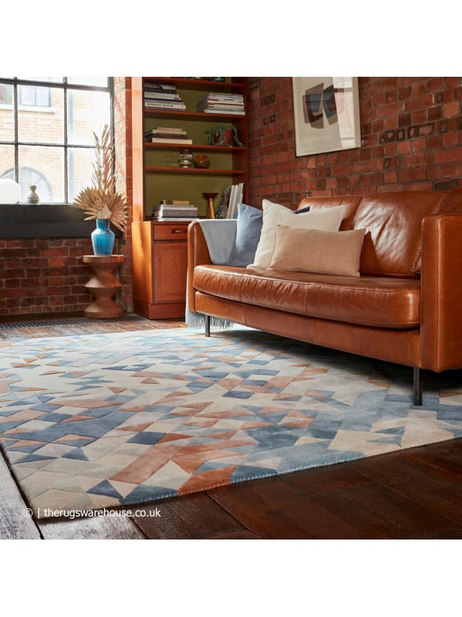 Enigma Blue Multi Rug - 2