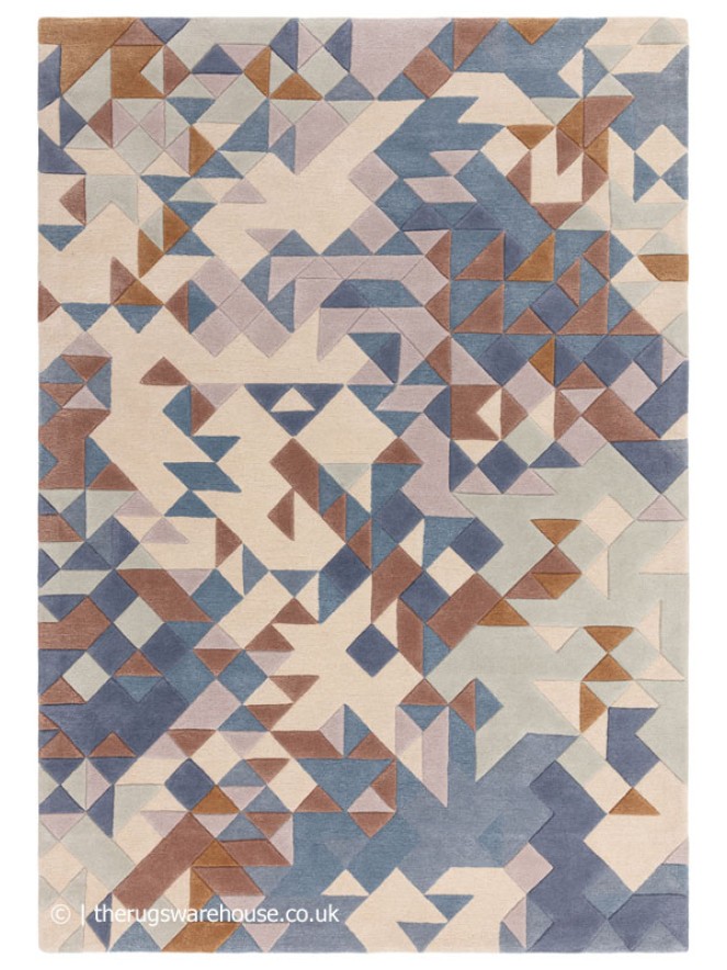 Enigma Blue Multi Rug - 7