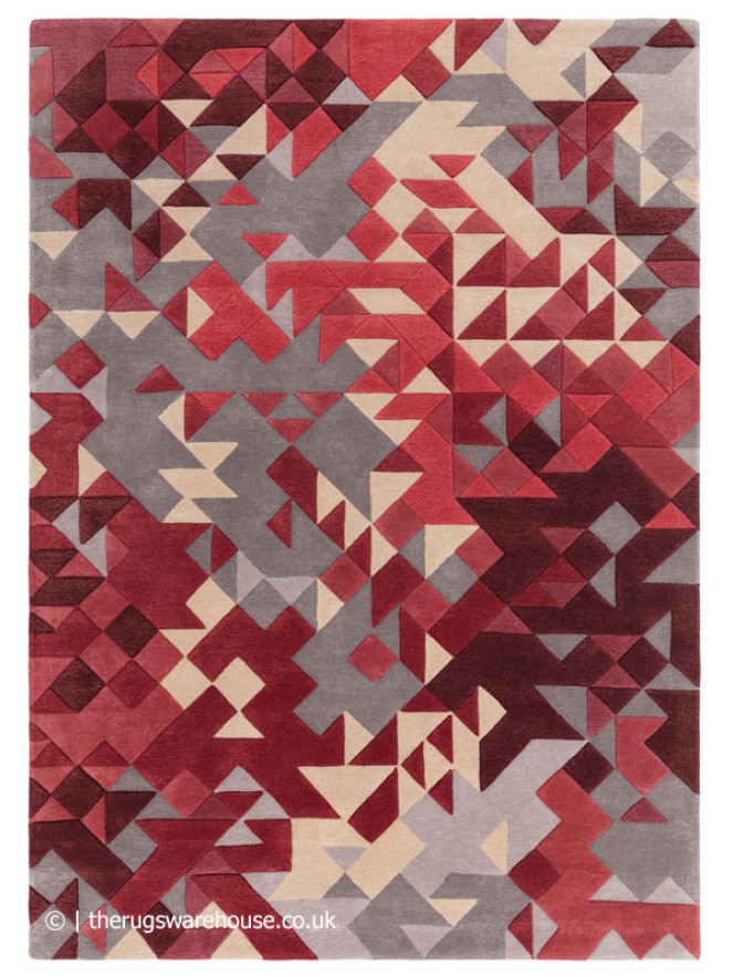 Enigma Red Multi Rug - 7