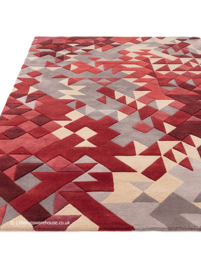 Enigma Red Multi Rug - 3