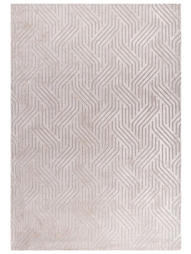 Glaze Silver Data Rug - 7