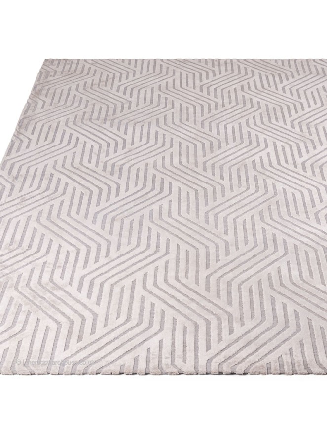 Glaze Silver Data Rug - 4