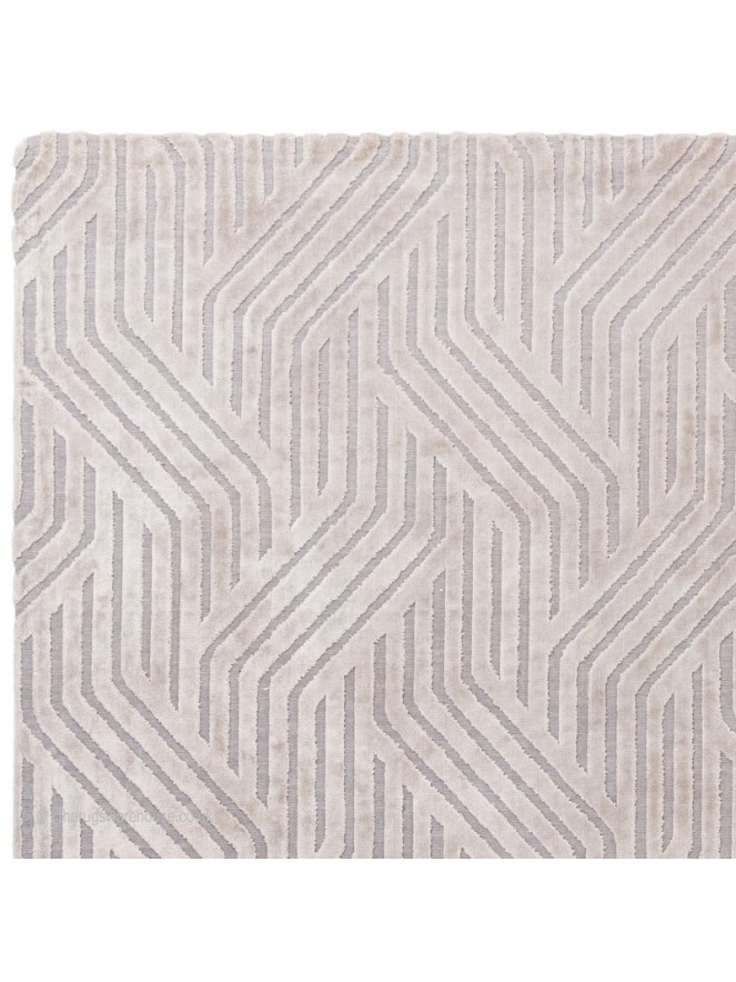 Glaze Silver Data Rug - 5