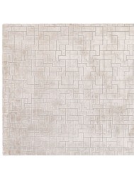 Glaze Silver Tetris Rug - Thumbnail - 4