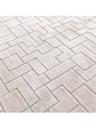 Glaze Silver Tetris Rug - Thumbnail - 6