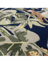 Monkey Business Indigo Rug - Thumbnail - 6