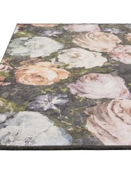 Floretta Charcoal Blush Rug - Thumbnail - 3