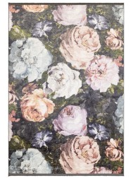 Floretta Charcoal Blush Rug - Thumbnail - 8