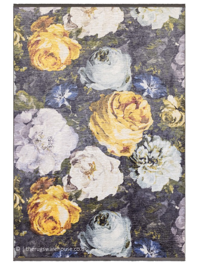 Floretta Mineral Charcoal Rug - 8