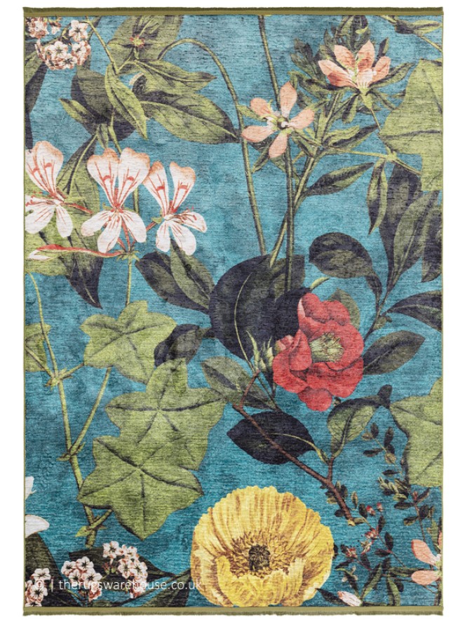 Passiflora Kingfisher Rug - 7