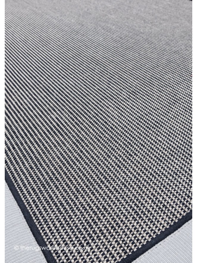 Luna Black Silver Rug - 4