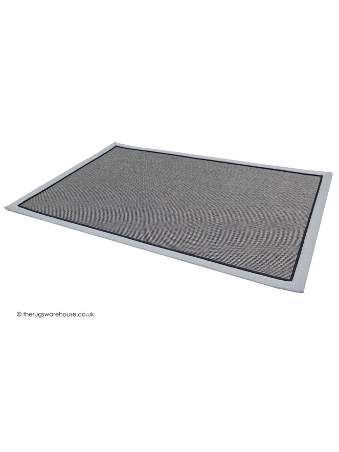 Luna Black Silver Rug - 8