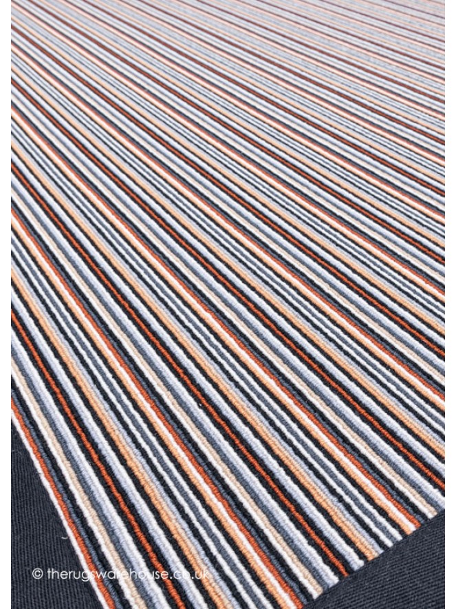 Maki Copper Black Rug - 5