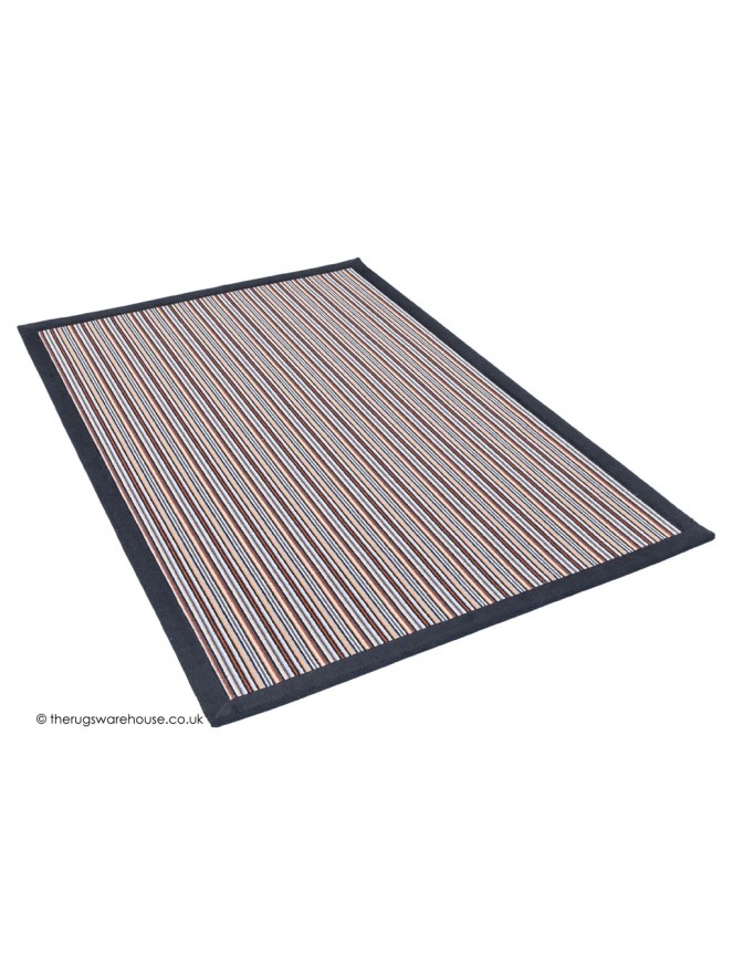 Maki Copper Black Rug - 7