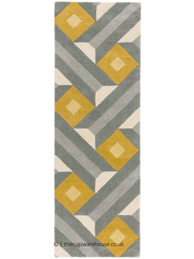 Reef Motif Ochre Runner - 5