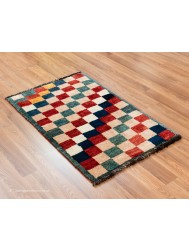 Gabbeh Checker Multi Rug - Thumbnail - 7