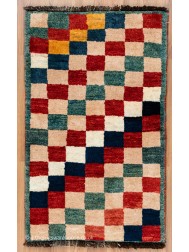 Gabbeh Checker Multi Rug - Thumbnail - 9
