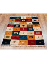 Gabbeh Big Squares Rug - Thumbnail - 2