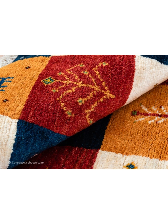 Gabbeh Big Squares Rug - 4