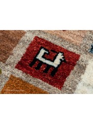 Gabbeh Mini Squares Rug - Thumbnail - 6