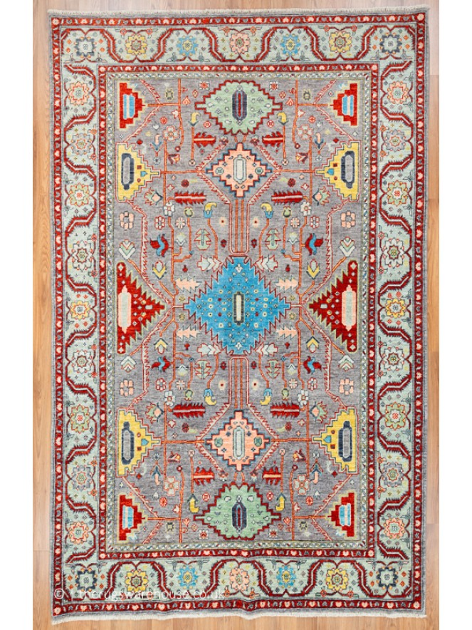 Fine Afghan 5807 Rug - 9