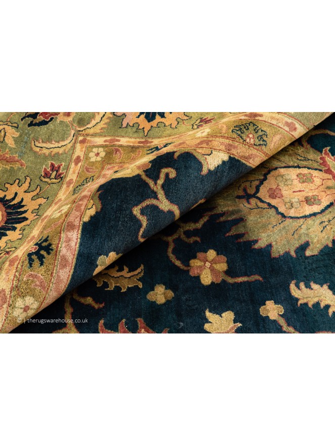 Agra Blue Rug - 4