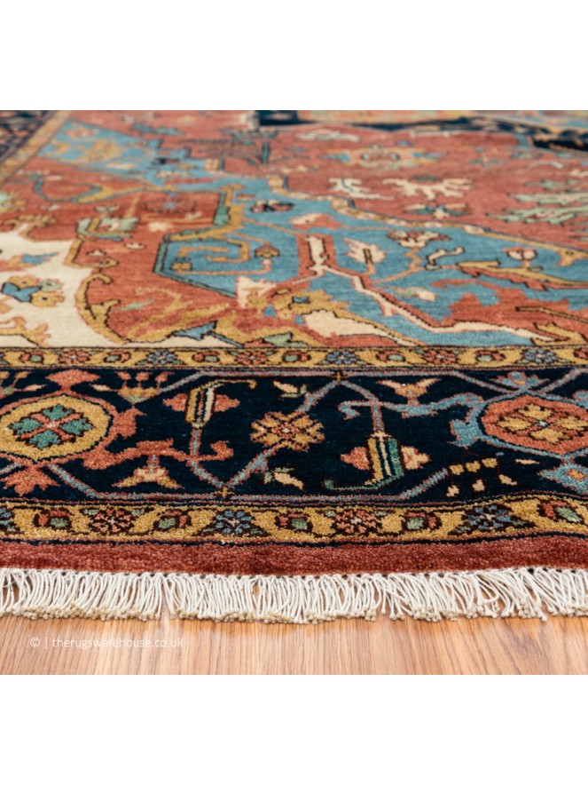 Fine Indo Serapi 9 Rug - 3