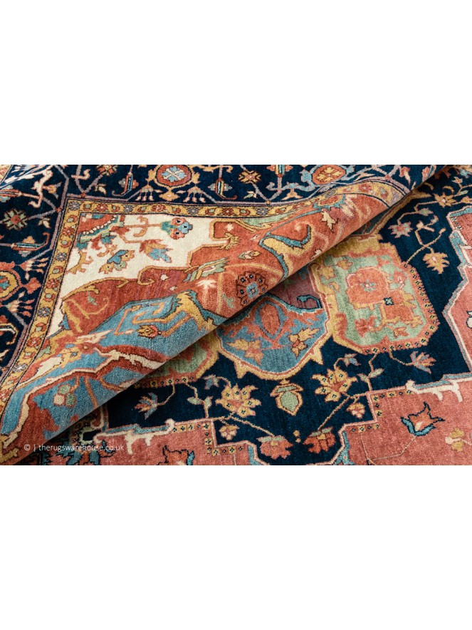 Fine Indo Serapi 9 Rug - 4