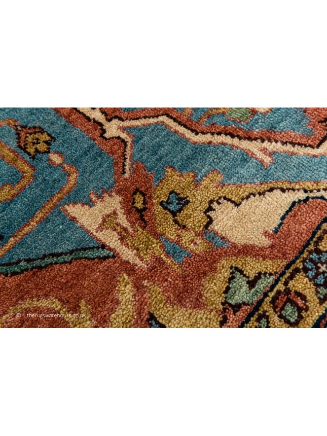 Fine Indo Serapi 9 Rug - 6