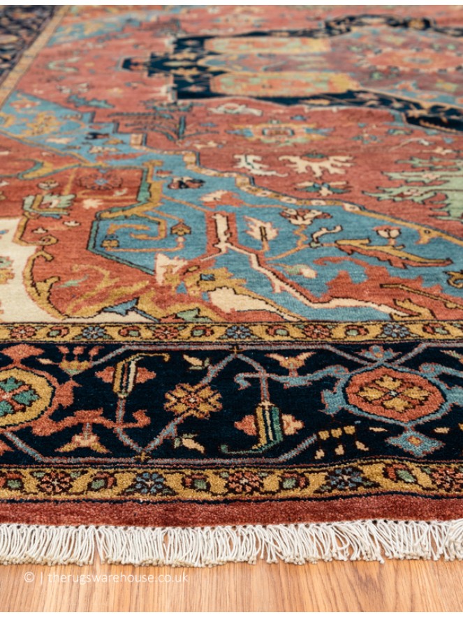 Fine Indo Serapi 9 Rug - 8