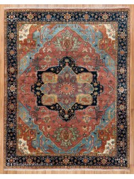 Fine Indo Serapi 9 Rug - Thumbnail - 10