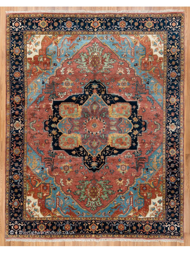 Fine Indo Serapi 9 Rug - 10
