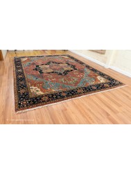 Fine Indo Serapi 9 Rug - Thumbnail - 9