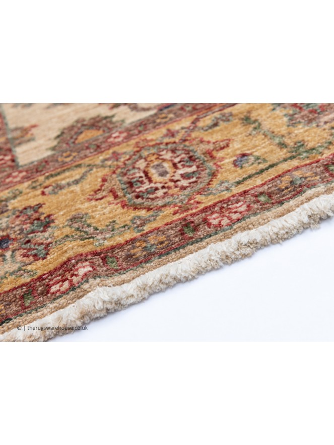 Royal Ziegler Beige Rust Rug - 4