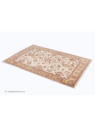 Royal Ziegler Beige Rust Rug - Thumbnail - 7